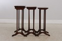72967: THEODORE ALEXANDER Set of 3 Mahogany Nestin