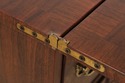 L72972: BAKER Burl Wood 8 Drawer Flip Top Server B