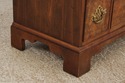 L72972: BAKER Burl Wood 8 Drawer Flip Top Server B