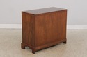 L72972: BAKER Burl Wood 8 Drawer Flip Top Server B