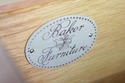 L72972: BAKER Burl Wood 8 Drawer Flip Top Server B