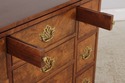 L72972: BAKER Burl Wood 8 Drawer Flip Top Server B