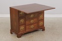 L72972: BAKER Burl Wood 8 Drawer Flip Top Server B