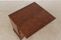 L72972: BAKER Burl Wood 8 Drawer Flip Top Server B