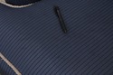 F72976: Pair LILLIAN AUGUST Blue Upholstered Club 