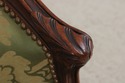 L72985: Vintage French Louis XV Style Small Chaise