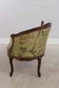 L72985: Vintage French Louis XV Style Small Chaise