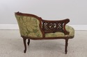 L72985: Vintage French Louis XV Style Small Chaise