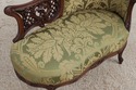 L72985: Vintage French Louis XV Style Small Chaise