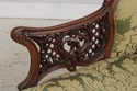 L72985: Vintage French Louis XV Style Small Chaise