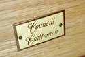L72990: COUNCILL CRAFTSMAN Mahogany Inlaid Dresser