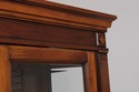 72993: Italian Neoclassical Beveled Glass China Ca