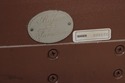 73019: BAKER Queen Size Leather Panel Bed