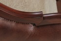 73019: BAKER Queen Size Leather Panel Bed