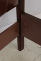 73019: BAKER Queen Size Leather Panel Bed