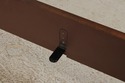 73019: BAKER Queen Size Leather Panel Bed