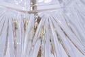 LF73021: WATERFORD Crystal Shade Brass Table Lamp