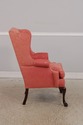 73032: HANCOCK & MOORE Damask Upholstered Wing Cha