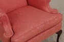 73032: HANCOCK & MOORE Damask Upholstered Wing Cha