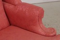 73032: HANCOCK & MOORE Damask Upholstered Wing Cha
