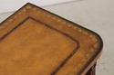 L73039: MAITLAND SMITH Leather Wrapped Bookcase