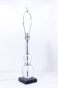 F73048: Pair Of JOHN RICHARD Crystal Glass Modern 