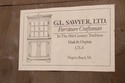 73057: G.L. SAWYER Custom Made Crackle Paint 8 Dra
