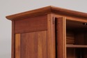 73064: STICKLEY Cherry 4 Door Cherry TV Armoire