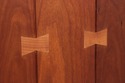73064: STICKLEY Cherry 4 Door Cherry TV Armoire