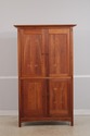 73064: STICKLEY Cherry 4 Door Cherry TV Armoire