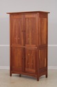 73064: STICKLEY Cherry 4 Door Cherry TV Armoire