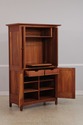 73064: STICKLEY Cherry 4 Door Cherry TV Armoire
