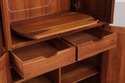 73064: STICKLEY Cherry 4 Door Cherry TV Armoire