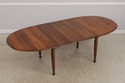 LF73065: STICKLEY Cherry Oval Dining Table w. 3 Le