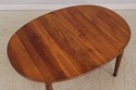 LF73065: STICKLEY Cherry Oval Dining Table w. 3 Le