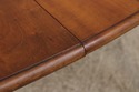 LF73065: STICKLEY Cherry Oval Dining Table w. 3 Le