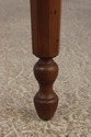 LF73065: STICKLEY Cherry Oval Dining Table w. 3 Le