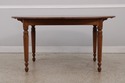 LF73065: STICKLEY Cherry Oval Dining Table w. 3 Le
