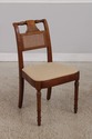 L73066: Set of 6 STICKLEY Cherry Cane Back Dining 