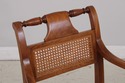 L73066: Set of 6 STICKLEY Cherry Cane Back Dining 