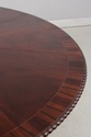 73074: Vintage Regency Style Mahogany Radial Table