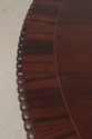 73074: Vintage Regency Style Mahogany Radial Table