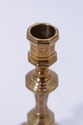 LF73100: MOTTAHEDEH Historic Natchez Brass Candles