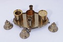 LF73115: MOTTAHEDEH Winterthur Brass Inkwell Stand
