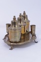 LF73115: MOTTAHEDEH Winterthur Brass Inkwell Stand