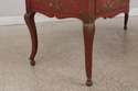 L73119: BAKER 3 Drawer Chinoiserie Style Leather T