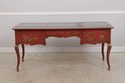 L73119: BAKER 3 Drawer Chinoiserie Style Leather T