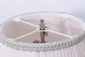 LF73128: Pair Of Tall Mid Century Modern Crystal &