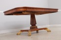 LF73131: Italian Style Inlaid Pedestal Dining Tabl