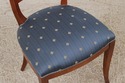 L73132: Set of 6 Biedermeier Style Satinwood Dinin